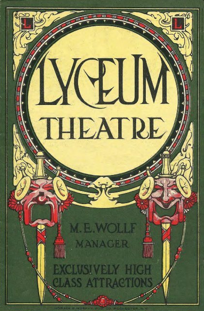 Lyceum Theatre, Rochester, NY - GenWeb of Monroe County, NY