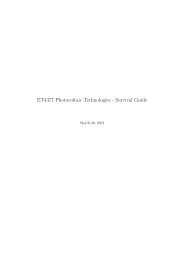 Chapter 8. ORGANIC SOLAR CELLS - from and for SET students