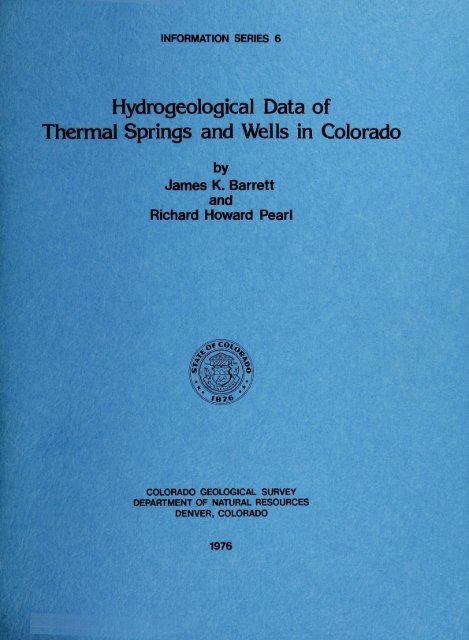 View - Colorado Geological Survey