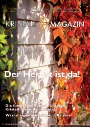 Der Herbst ist da! - Kristall-Apotheke