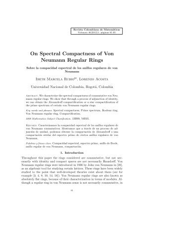 On Spectral Compactness of Von Neumann Regular Rings