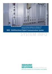 SYSTEM INFO - Neumann Elektronik