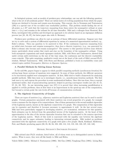 In Memoriam Michael (Miki) Neumann (1946-2011)