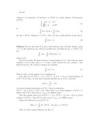 is a weak solution of Neumann's problem
