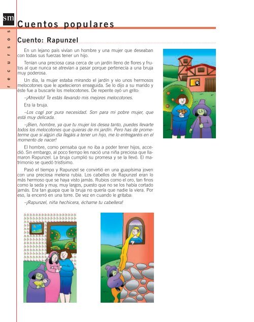 Cuentos populares Cuento Rapunzel