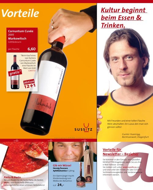 8 Weine - Sussitz Wein