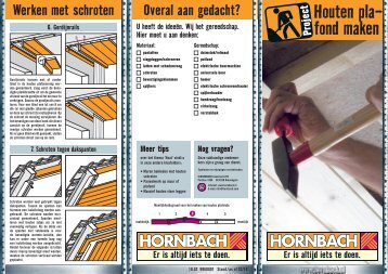 Houten pla- fond maken - Hornbach