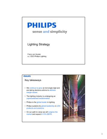 Lighting Strategy - Philips
