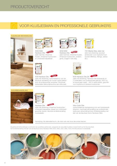 Download Houten vloeren optimaal behandeld Catalogus - Osmo