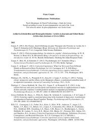 Liste aller Publikationen (pdf, 153KB) - Abteilung Klinische ...