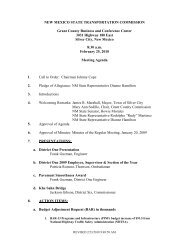 Hydraulics, Sedimentation and Erosion - New Mexico Department of ...