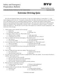 Extreme Driving Quiz