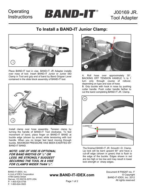 BAND-IT Jr. HandTool