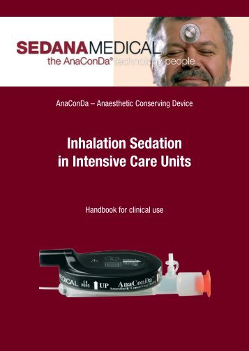 Inhalation Sedation in Intensive Care Units - Sedana Medical