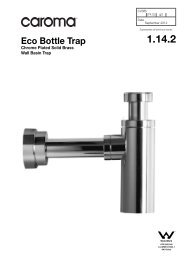 1.14.2 Eco Bottle Trap - Caroma