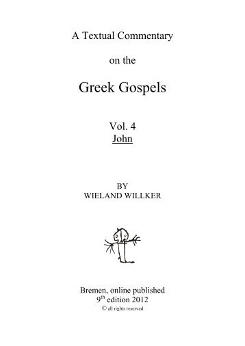 Textual commentary on the Gospel of John - www-user