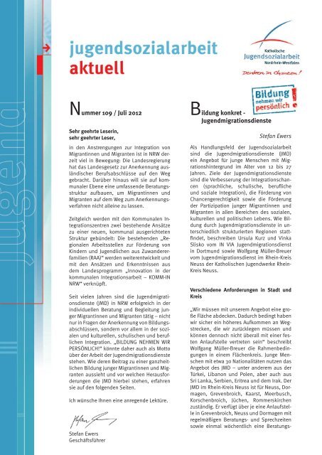 jsa aktuell 109-12 mit Grafiken.indd - LAG KJS NRW