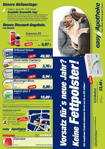Unsere Discount-Angebote - easyApotheke AG