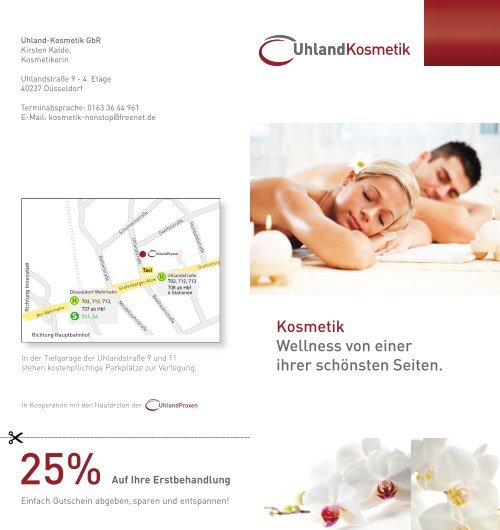 Kosmetik Kosmetik Wellness von einer ihrer ... - Uhlandpraxen