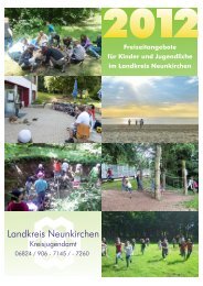 Übersicht Freizeitprogramm 2012 - Landkreis Neunkirchen
