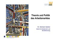 Arbeitsangebot - Hermann Gartner