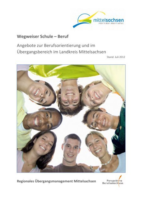 Wegweiser Schule – Beruf Angebote zur Berufsorientierung und im ...