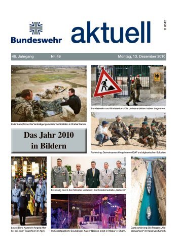 Das Jahr 2010 in Bildern - Bundeswehr