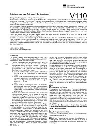 deutsche rentenversicherung v810