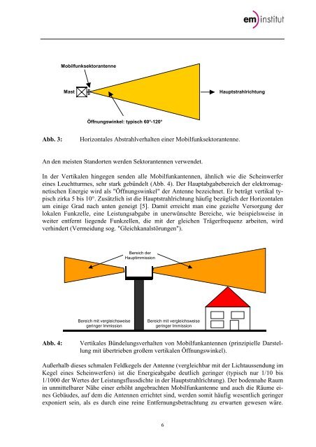 Elektromagnetische Immissionen durch ... - in Tübingen