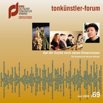 tonkünstler-forum 69 - pcmedien