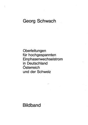 Georg Schwach Bildband