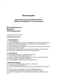 Businessplan Mobiler Friseur Vorlage Existenzgrundung Als