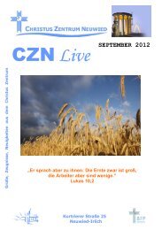 CZN Live - Christus Zentrum Neuwied