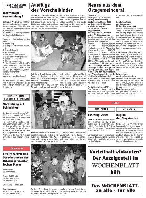 chaoten am 18.01.2009 - Verbandsgemeinde Schönenberg ...