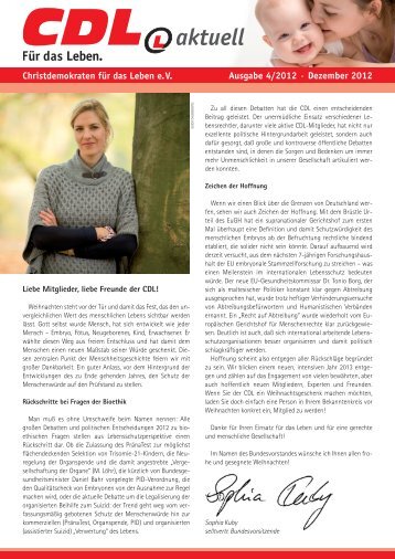 CDL aktuell - Ausgabe 04/2012