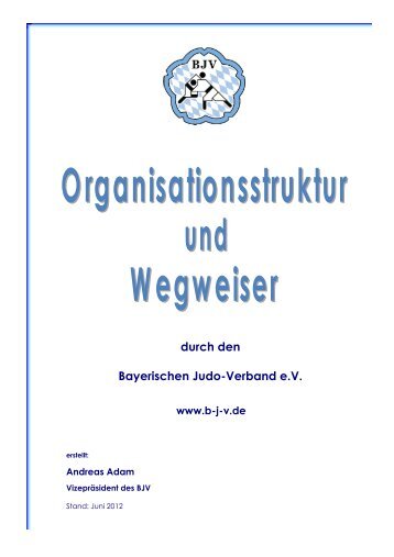 Strukturplan PDF - Bayerischer Judo-Verband eV