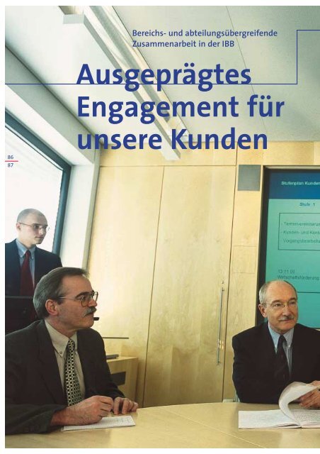 Tätigkeitsbericht 2000 Investitionsbank Berlin