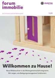 forum immobilie Willkommen zu Hause! - Evonik Wohnen GmbH