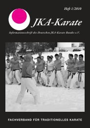 Heft 1/2010 - Deutscher JKA-Karate-Bund e.V.
