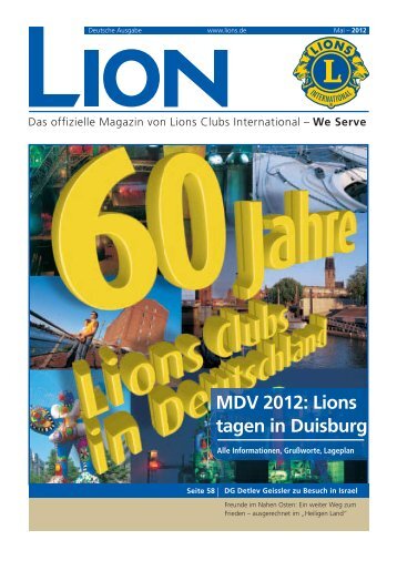 MDV 2012: Lions tagen in Duisburg - Lions Club Garching Campus