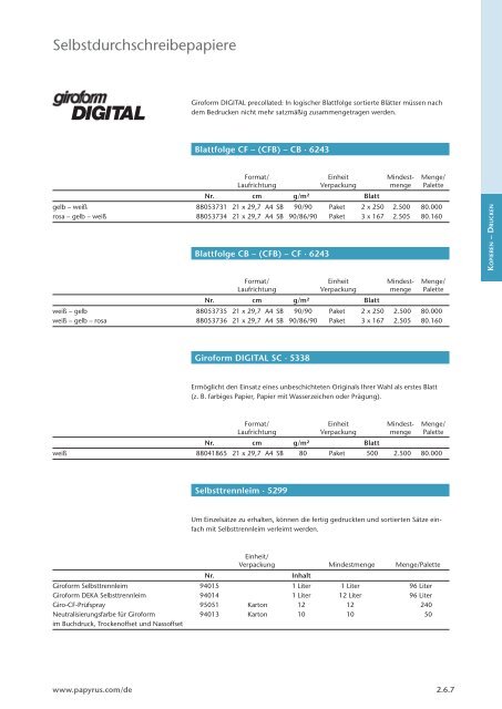 Nähere Informationen zu den Gütesiegeln finden Sie ... - Soft-Carrier