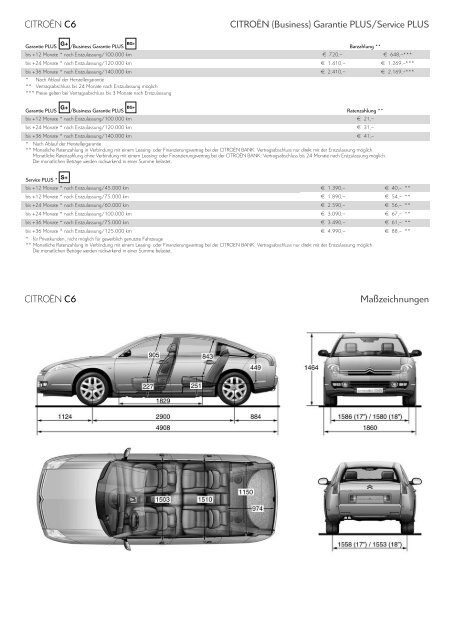 CitROËn C6 - Autohaus NETT