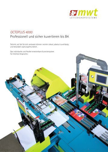 octoplus 4000 - MWT Handel und Service GmbH