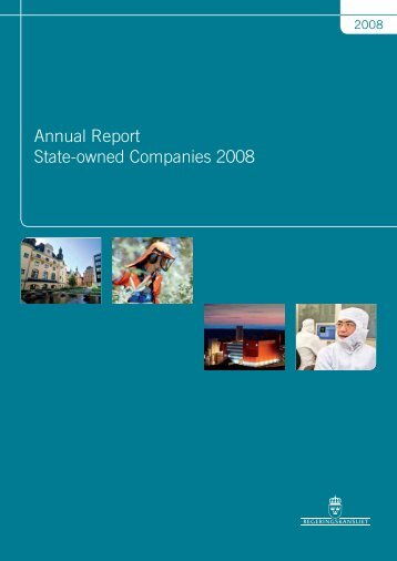 Annual Report State-owned Companies 2008 - Regeringen