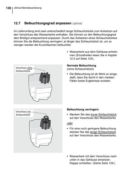 ultimail Betriebsanleitung Deutschland - GeWi.Tec GmbH