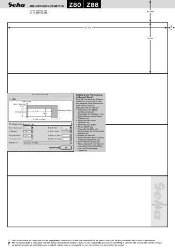 Formatvorlagen (PDF)