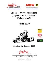 Baden - Württembergische Jugend - Kart - Slalom Meisterschaft ...