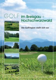 Die Golfregion stellt sich vor - Gesundheitsresort Freiburg