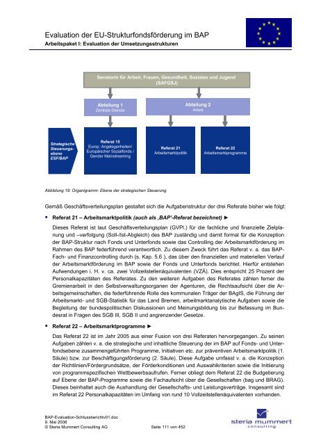 Evaluation zur Umsetzung der EU-Strukturfondsmittel im Rahmen ...