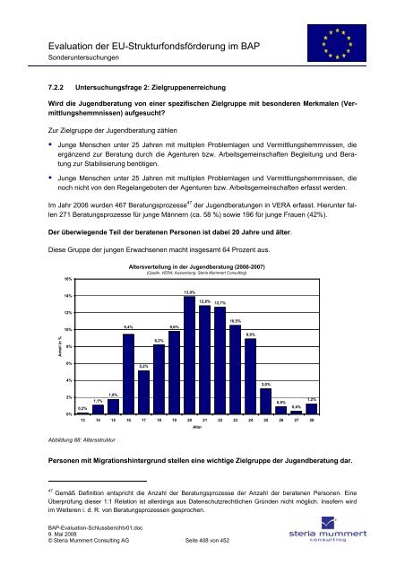 Evaluation zur Umsetzung der EU-Strukturfondsmittel im Rahmen ...